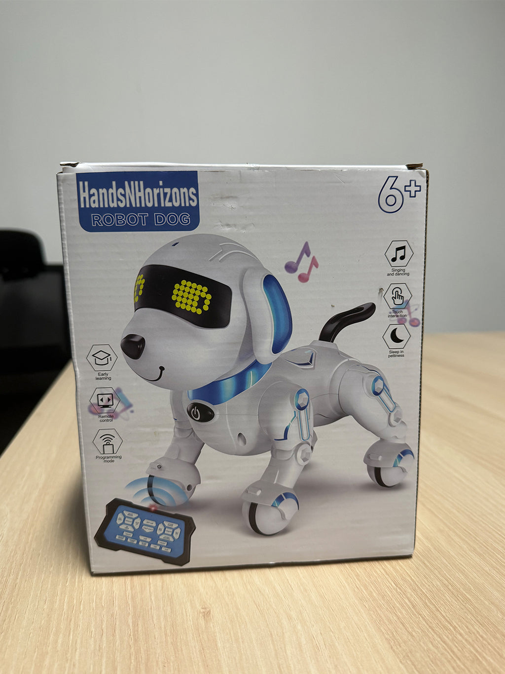 HandsNHorizons Remote Control Robot Dog for Kids