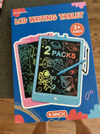 HandsNHorizons 8.5 Inch LCD Drawing Tablet for Kids - 2 Pack